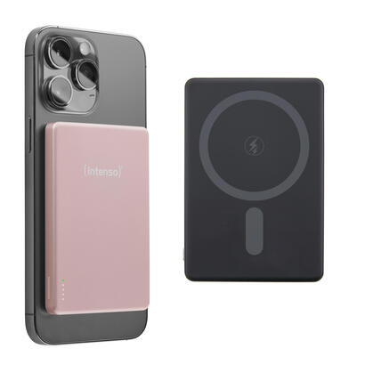 intenso-powerbank-mw5000-magsafe-rosado