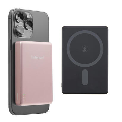 intenso-powerbank-mw10000-magsafe-rosado