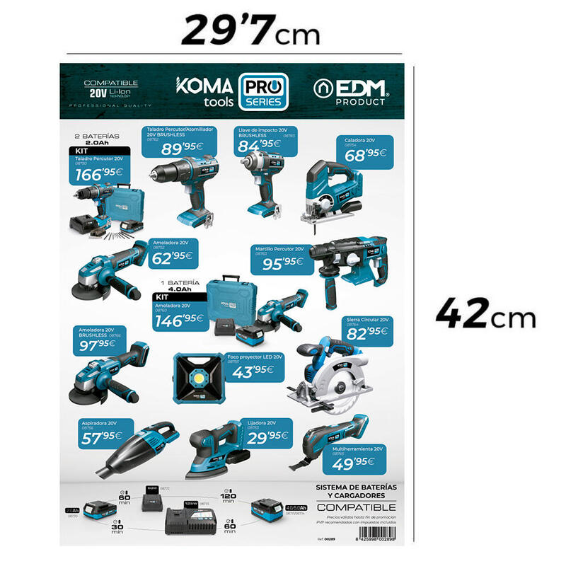 cartel-promocional-tematico-con-pvp-koma-tools-297x42cm
