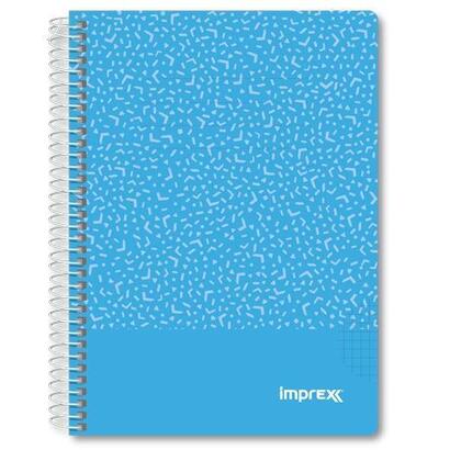 pack-de-4-unidades-imprex-cuaderno-espiral-tapa-pp-a5-80h-90gr-4x4-azul