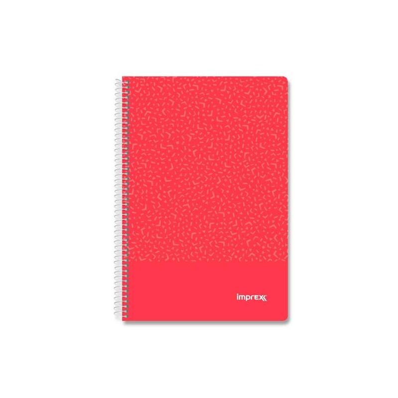 pack-de-4-unidades-imprex-cuaderno-espiral-tapa-pp-folio-80h-90gr-4x4-rojo