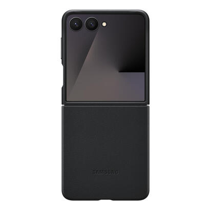 funda-cuero-galaxy-z-flip7-negra