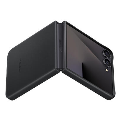 funda-cuero-galaxy-z-flip7-negra