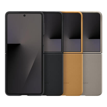 funda-cuero-galaxy-z-flip7-negra