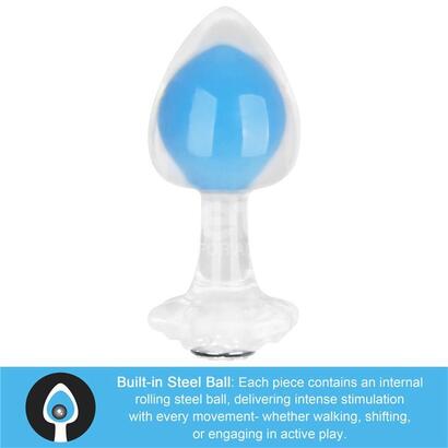gemoria-plug-anal-silicona-bola-interna-acero-brilla-en-la-oscuridad