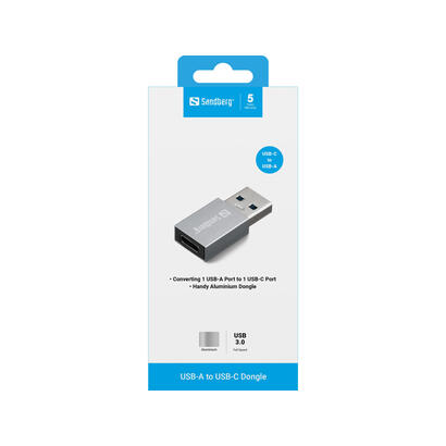 sandberg-136-46-cambiador-de-genero-para-cable-usb-a-usb-c-aluminio