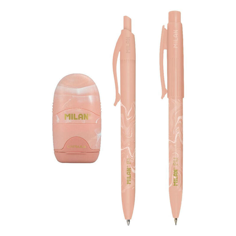 milan-caja-regalo-serie-lava-con-boligrafo-p1-portaminas-pl1-05-y-afilaborra-capsule-rosa milan-caja-regalo-serie-lava-con-boligrafo-p1-portaminas-pl1-05-y-afilaborra-capsule-rosa