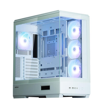 caja-pc-obudowa-p50-ds-white-mid-tower-4x-argb-fans