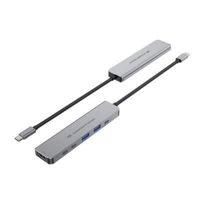 docking-usb-c-conceptronic-donn33g-1xhdmi-1xusb-c-pd-100w-2xusb-a-30-2xusb-c