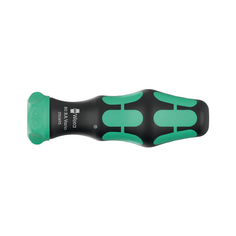 destornillador-wera-80-ra-vario-hander-con-funcion-de-trinquete-negroverde-para-cuchillas-dobles-del-programa-wera-vario-0505149