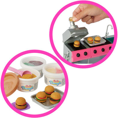 mattel-barbie-super-abenteuer-camper-spielset-mit-dachzelt-grill-mit-farbwechseleffekt-und-60-zubehorteilen-hrj78