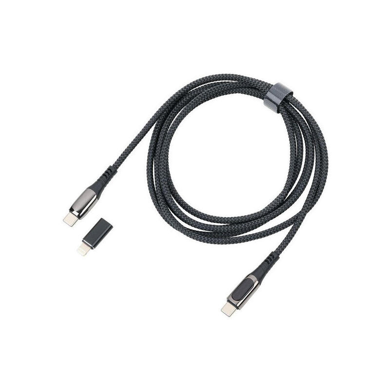 cable-troika-cbl20bk-usb-2-m-usb-c-usb-clightning-negro