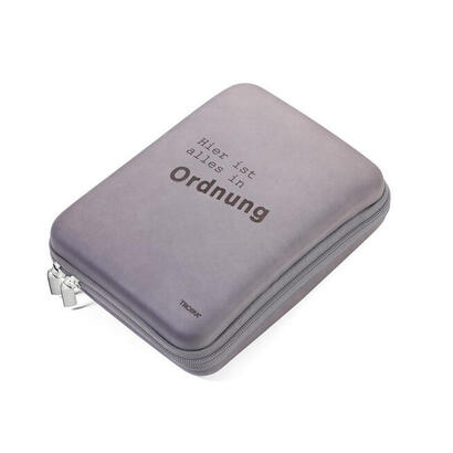 troika-cbo10gb-organizador-personal-imitacion-piel-terciopelo-gris