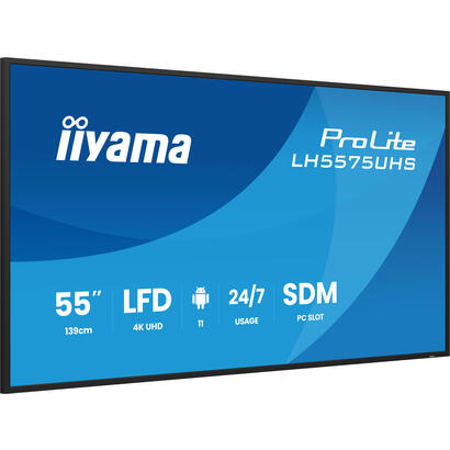 iiyama-lh5575uhs-b2ag-pantalla-de-senalizacion-pantalla-plana-para-senalizacion-digital-1387-cm-546-lcd-wifi-500-cd-m-4k-ultra-h