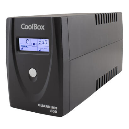 sai-coolbox-guardian-3-800va-con-lcd-480w-2xschuko-color-negro