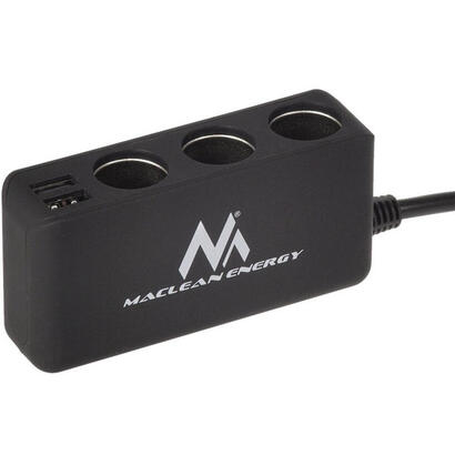 maclean-mce117-cargador-de-dispositivo-movil-smartphone-tableta-negro-encendedor-de-cigarrillos-auto