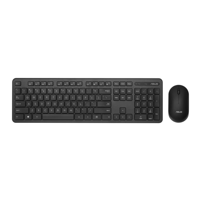 asus-cw100-teclado-raton-incluido-universal-rf-inalambrica-usb-negro