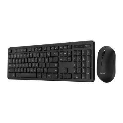 asus-cw100-teclado-raton-incluido-universal-rf-inalambrica-usb-negro