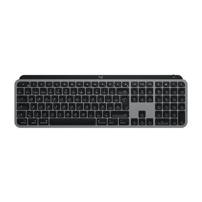 teclado-espanol-logitech-mx-keys-s-for-mac-hogar-bluetooth-qwerty-gris