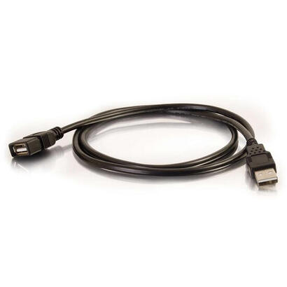 c2g-66ft-usb-extension-cable-usb-a-to-usb-a-extension-cable-usb-20-mf-cable-alargador-usb-usb-m-a-usb-h-2-m-negro