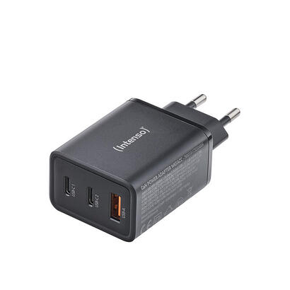 intenso-cargador-pared-gan-w65acc-negro