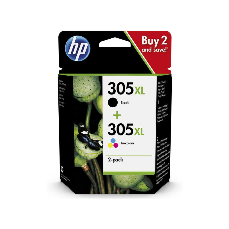hp-multipack-negro-varios-colores-6za94ae-mcvp-305-xl hp-multipack-negro-varios-colores-6za94ae-mcvp-305-xl