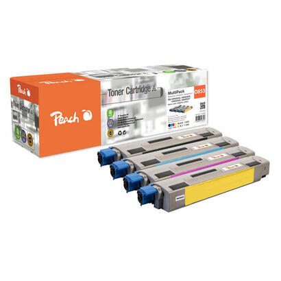 toner-peach-oki-mc853-o4586-multipack-bkcmy-compatible