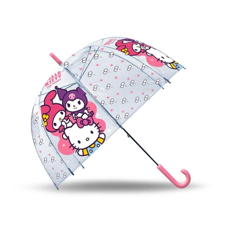 pack-de-6-unidades-paraguas-manual-hello-kitty-and-friends-46cm