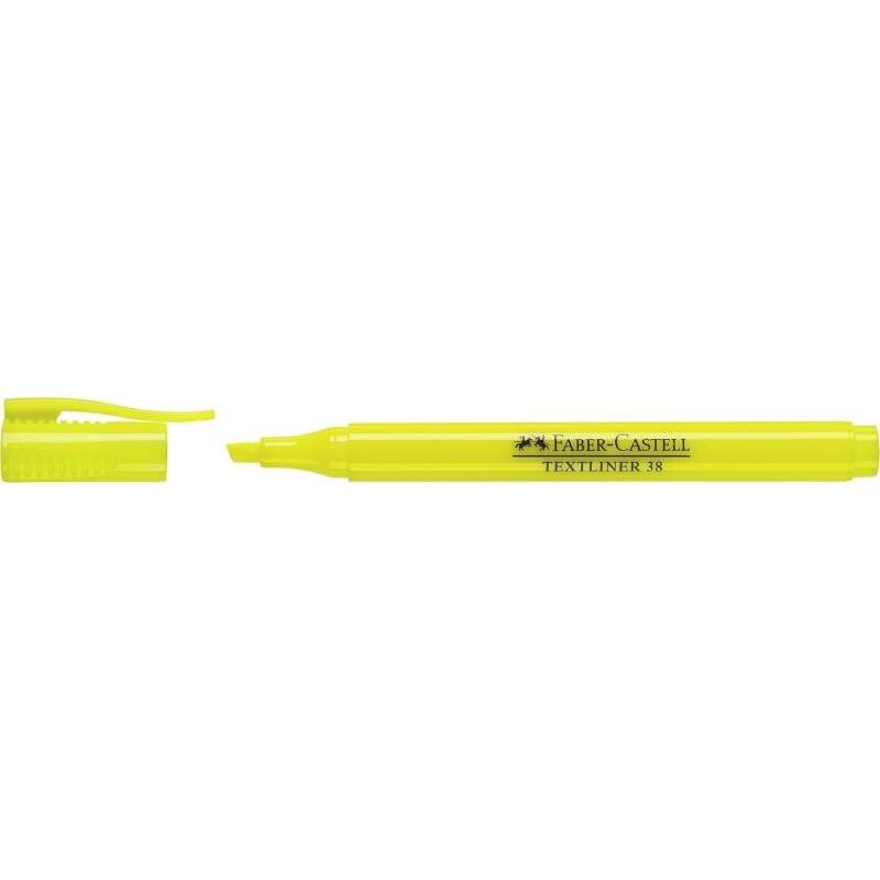 pack-de-10-unidades-faber-castell-textliner-38-marcador-fluorescente-cuerpo-fino-punta-biselada-trazo-grueso-y