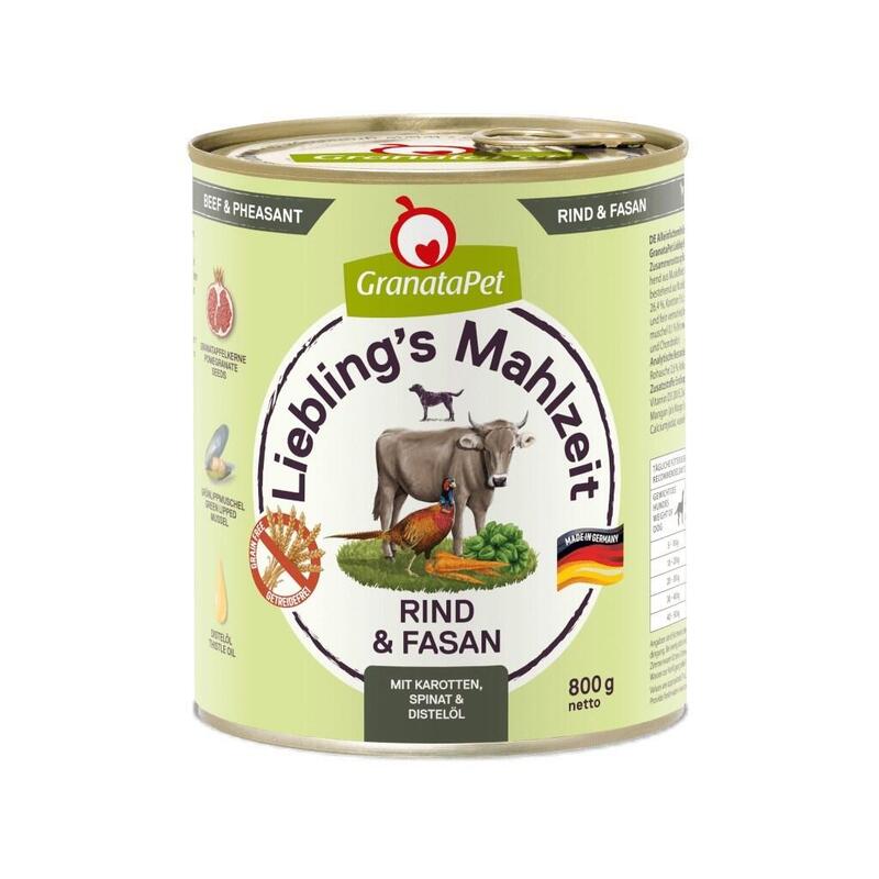 granatapet-liebling-s-mahlzeit-beef-and-pheasant-comida-humeda-para-perros-800g