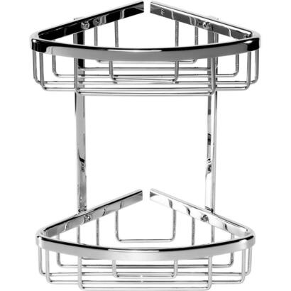 tesa-aluxx-bathroom-corner-shelf-40205-chrome-incl-adhesive-mnt