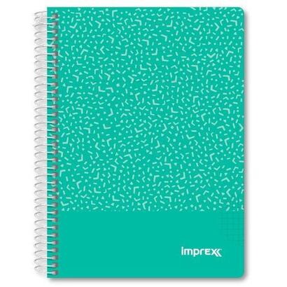 pack-de-4-unidades-imprex-cuaderno-espiral-tapa-pp-a5-80h-90gr-4x4-verde