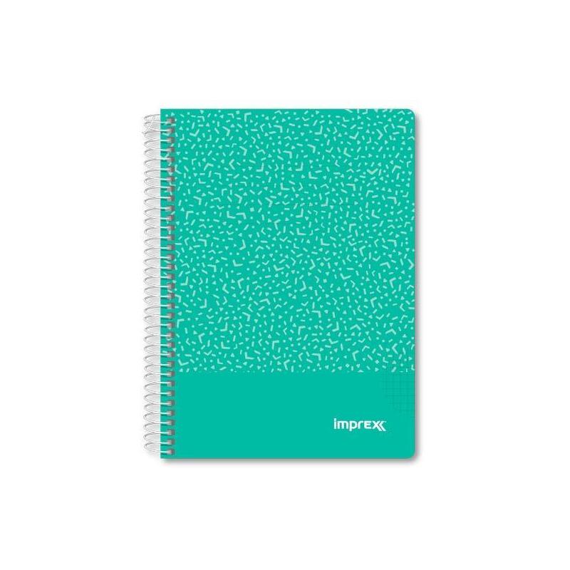 pack-de-4-unidades-imprex-cuaderno-espiral-tapa-pp-a5-80h-90gr-4x4-verde