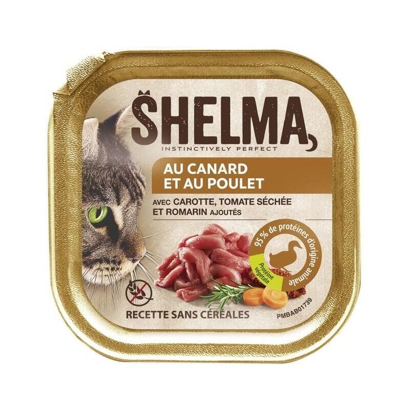 shelma-duck-and-chicken-pate-comida-humeda-para-gatos-100g