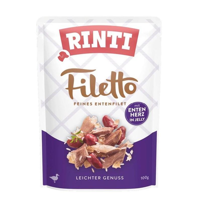 rinti-filetto-chicken-fillet-with-duck-hearts-comida-humeda-para-perros-100g