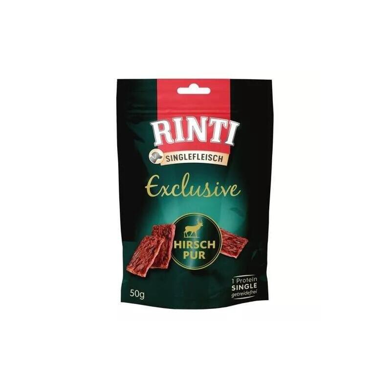 rinti-singlefleisch-exclusive-deer-premio-para-perros-50g