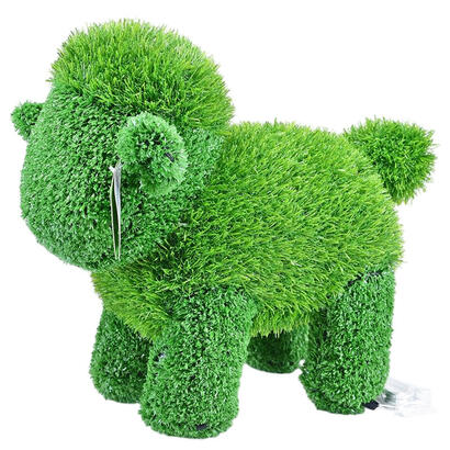 aniplants-53274-estatua-de-jardin-estatua-con-forma-de-animal-para-jardin-poliester-polietileno-polipropileno-pp-verde-1-piezas