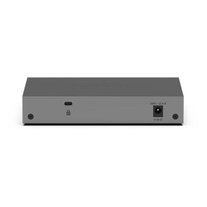 netgear-gs108epp-no-administrado-gigabit-ethernet-101001000-energia-sobre-ethernet-poe-montaje-en-paredescritorio-gris