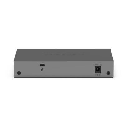 netgear-gs105p-no-administrado-gigabit-ethernet-101001000-energia-sobre-ethernet-poe-montaje-en-paredescritorio-gris