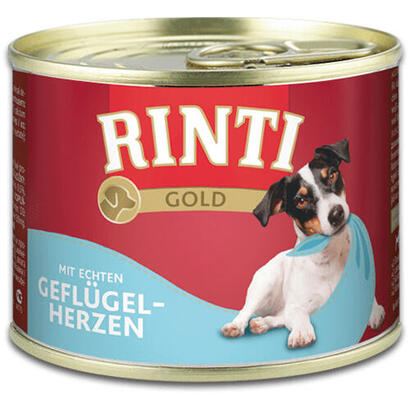rinti-gold-poultry-hearts-comida-humeda-para-perros-185g