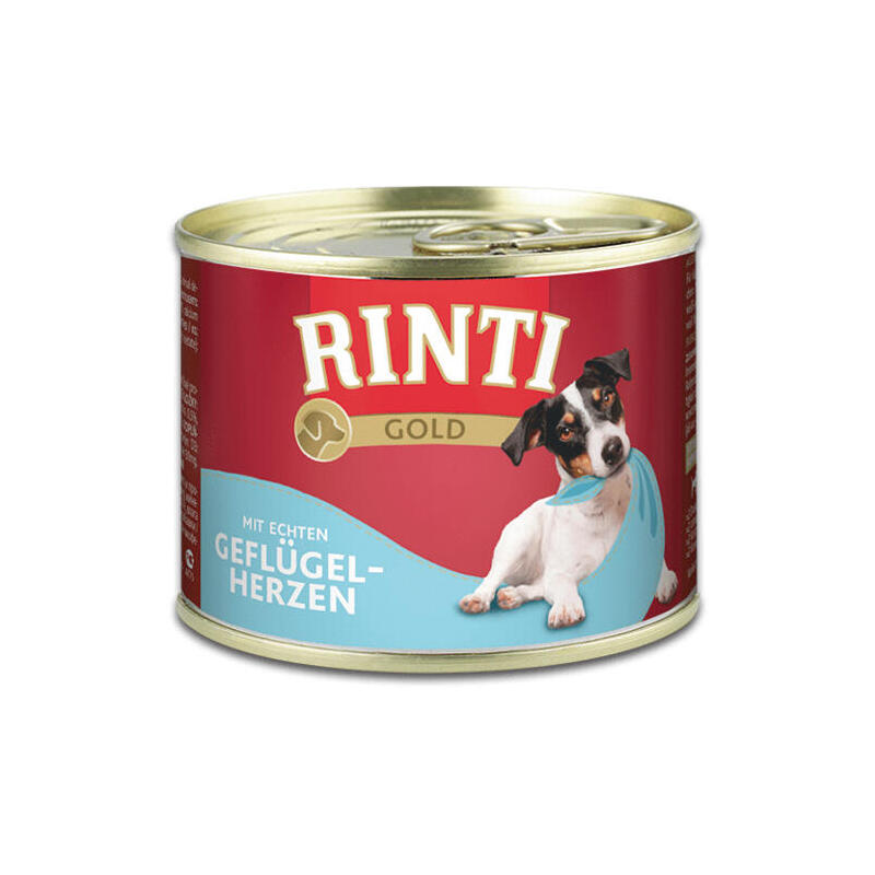 rinti-gold-poultry-hearts-comida-humeda-para-perros-185g