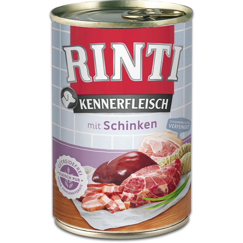 rinti-kennerfleisch-ham-comida-humeda-para-perros-400g rinti-kennerfleisch-ham-comida-humeda-para-perros-400g