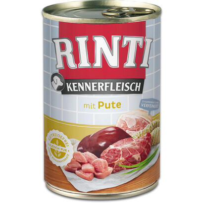 rinti-kennerfleisch-turkey-comida-humeda-para-perros-400g