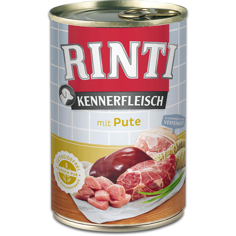 rinti-kennerfleisch-turkey-comida-humeda-para-perros-400g