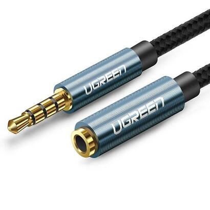 ugreen-av118-przedluzacz-audio-aux-jack-35-mm-2m-niebieski