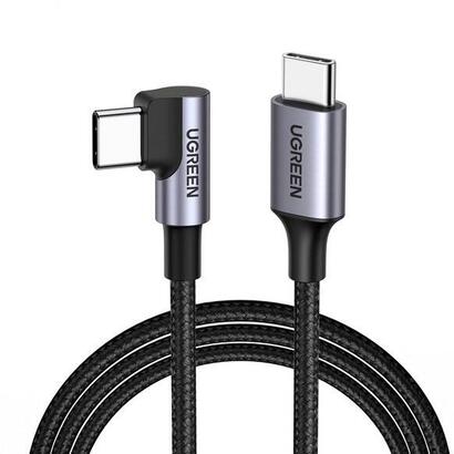 cable-ugreen-usb-c-recto-usb-c-acodado-pd-qc-60-w-3-a-05-m-us255-gris