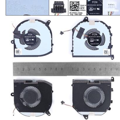 ventiladores-para-portatil-dell-xps-15-9570-15-7590-precision-m5530-m5540-p56f