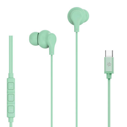auriculares-cable-usb-c-verde