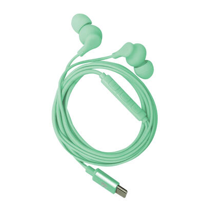 auriculares-cable-usb-c-verde