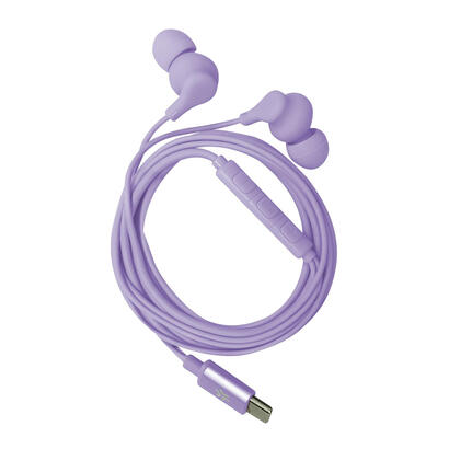 auriculares-cable-usb-c-morado